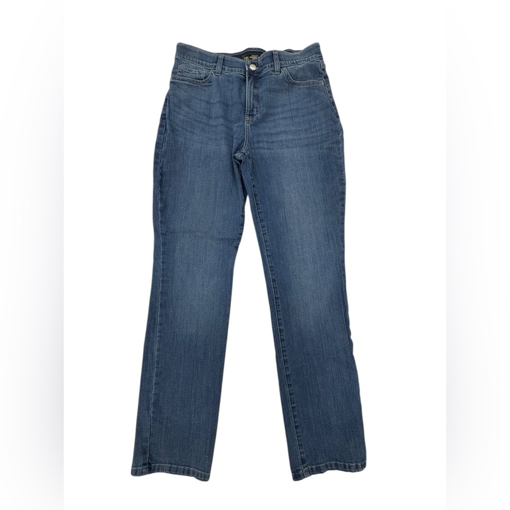 Lee Women's Classic Indigo Straight Leg Jeans - Picture 2 of 7